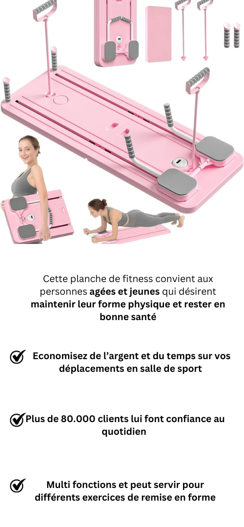 Planche Fitness Complet à Domicile
