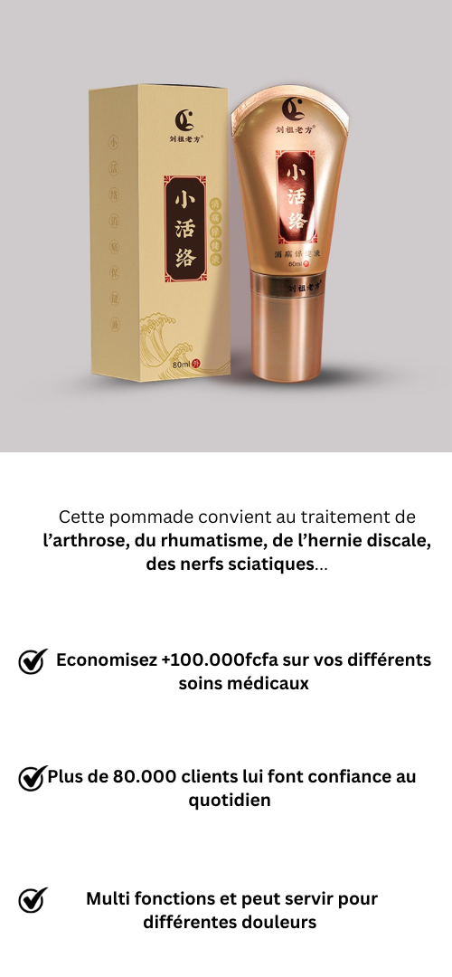 Pommade de Massage Anti douleurs